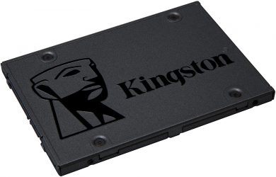 Kingston A400, disco duro sólido, SSD, disco duro sólido interno, unidad de estado sólido, unidad interna de estado sólido, disco duro interno, internal SSD, disco duro interno SSD, 2.5 pulgadas, SATA III, MLC, para portátil, ordenador de sobremesa o PC